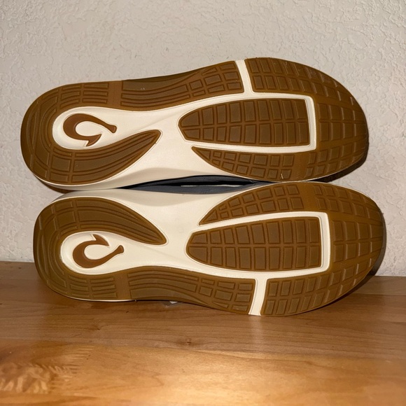 OluKai Koheo Men’s Convertible Charcoal Gray Suede Leather Sneakers Size 12 NEW - Picture 7 of 7